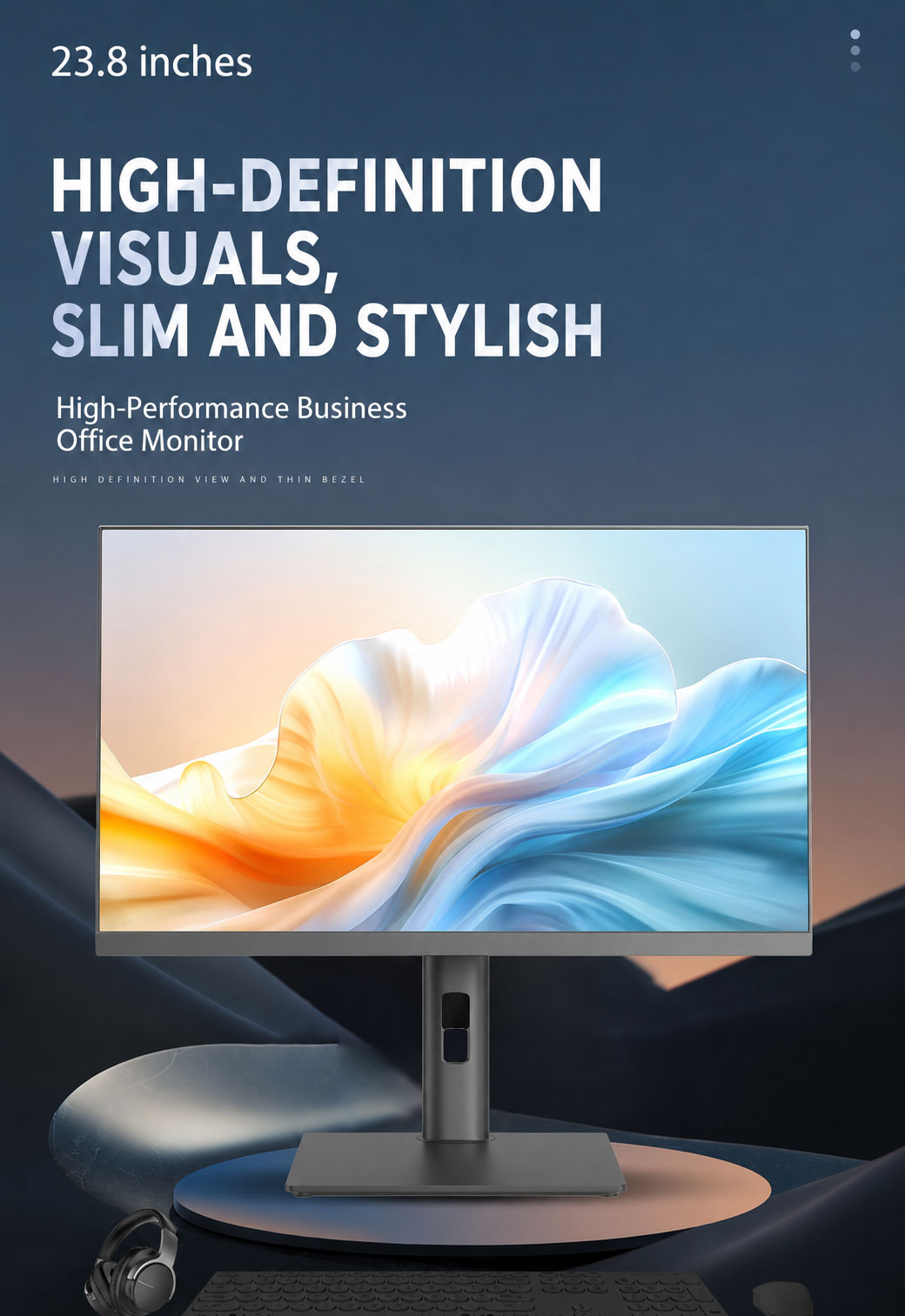 23.8″ All-in-One Computer Barebone 
