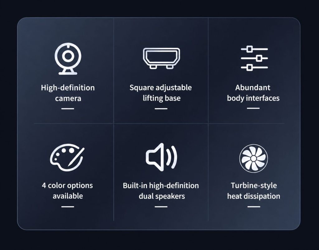 23.8″ All-in-One Computer Barebone 