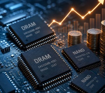 DRAM memory chips driving PC price rises in 2026